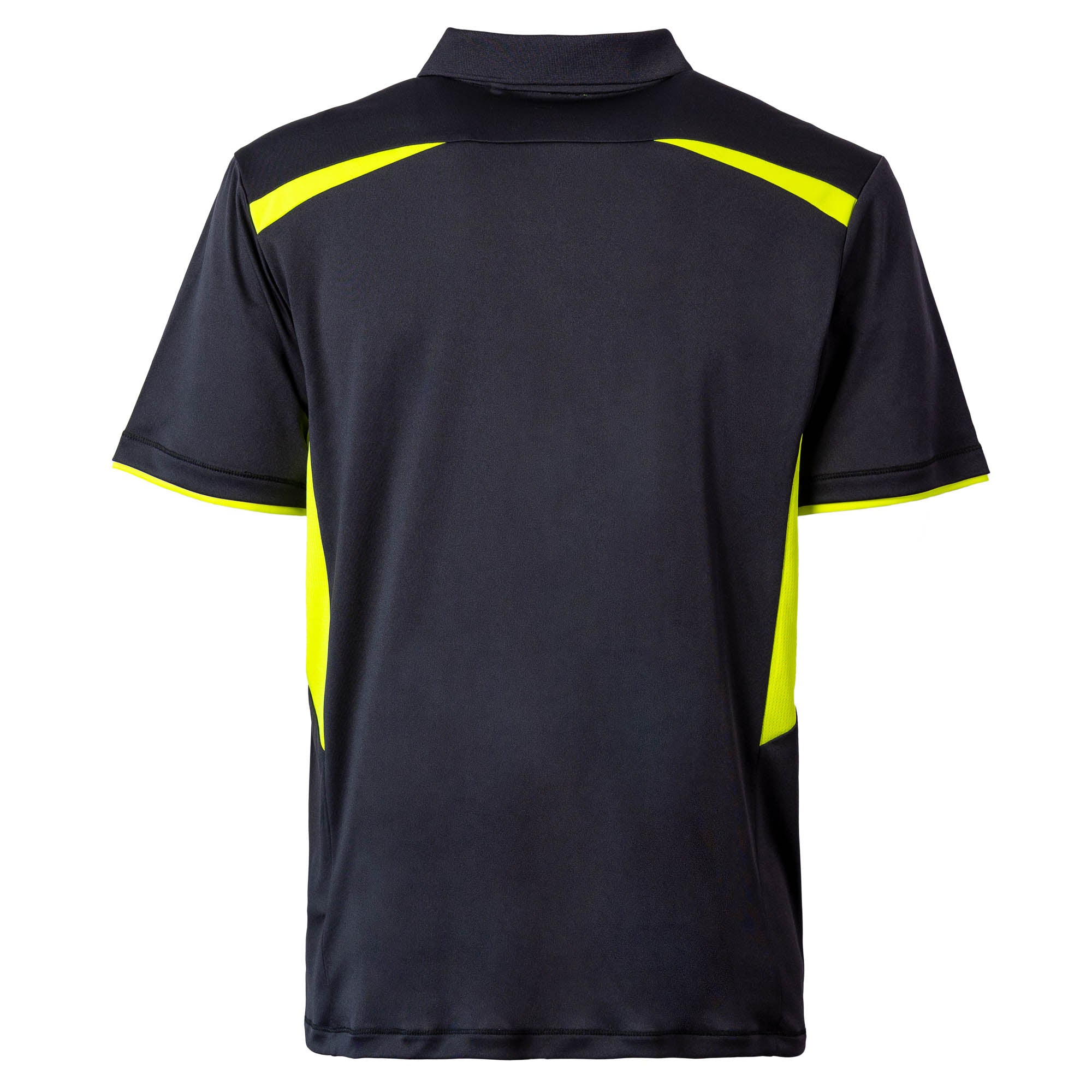 Andro Shirt Lanton black/yellow