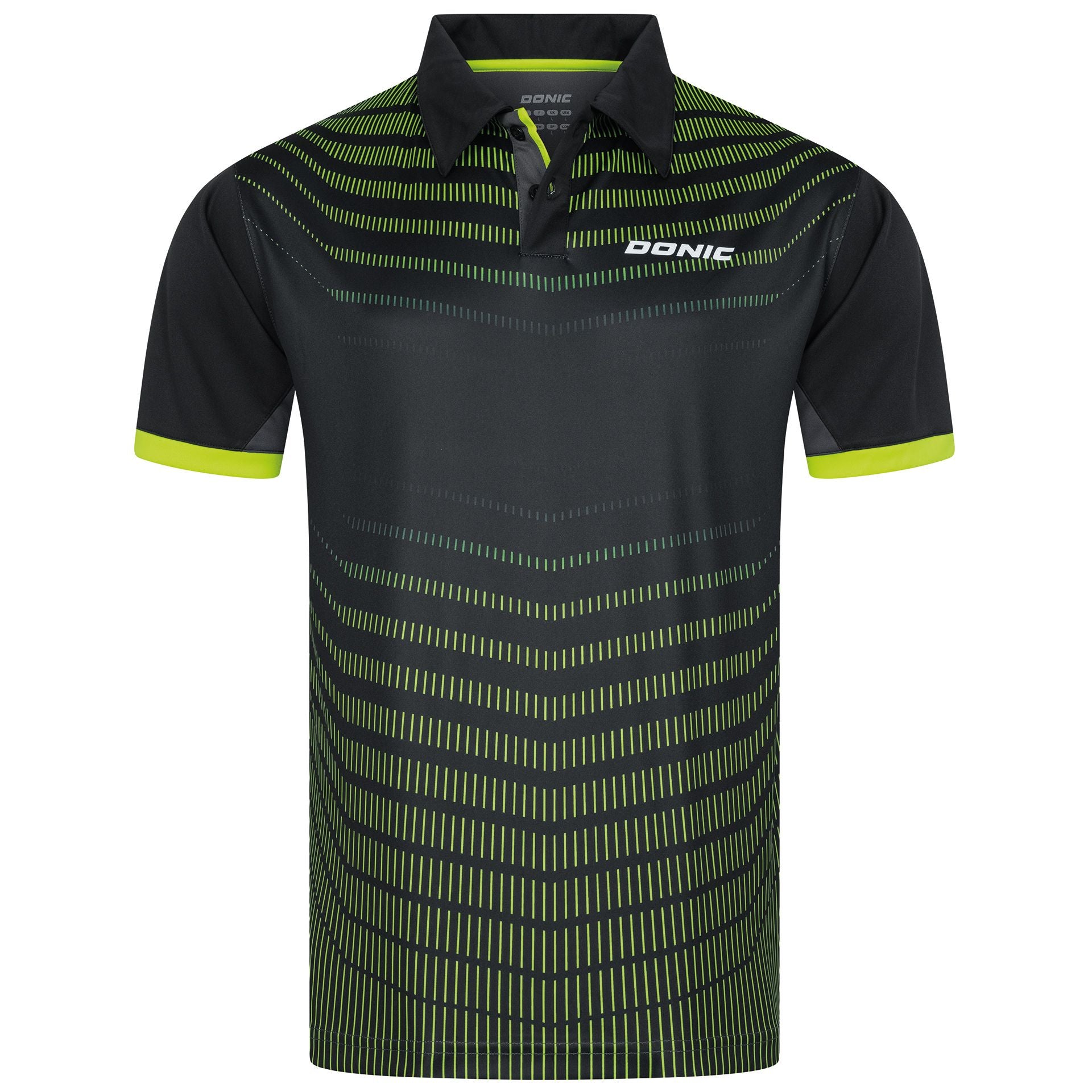Donic shirt Kava black/lime