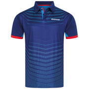 Donic shirt Kava marine/red