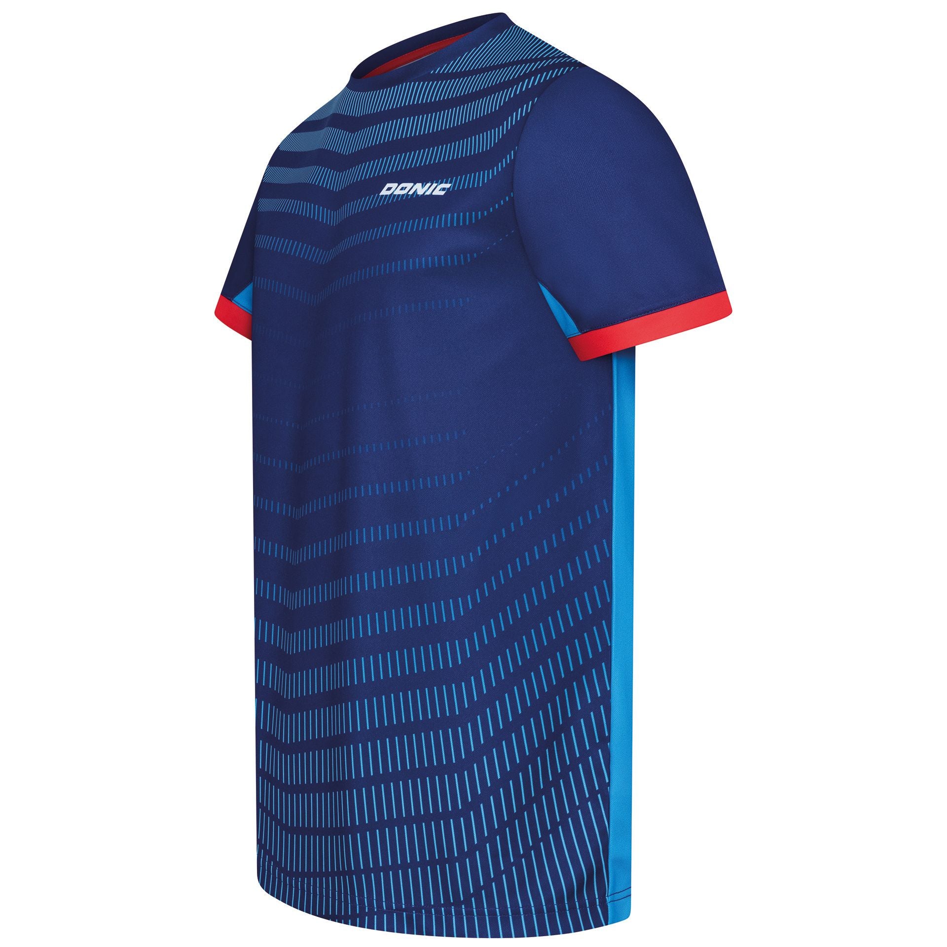Donic t-shirt Nexis navy/cyan red