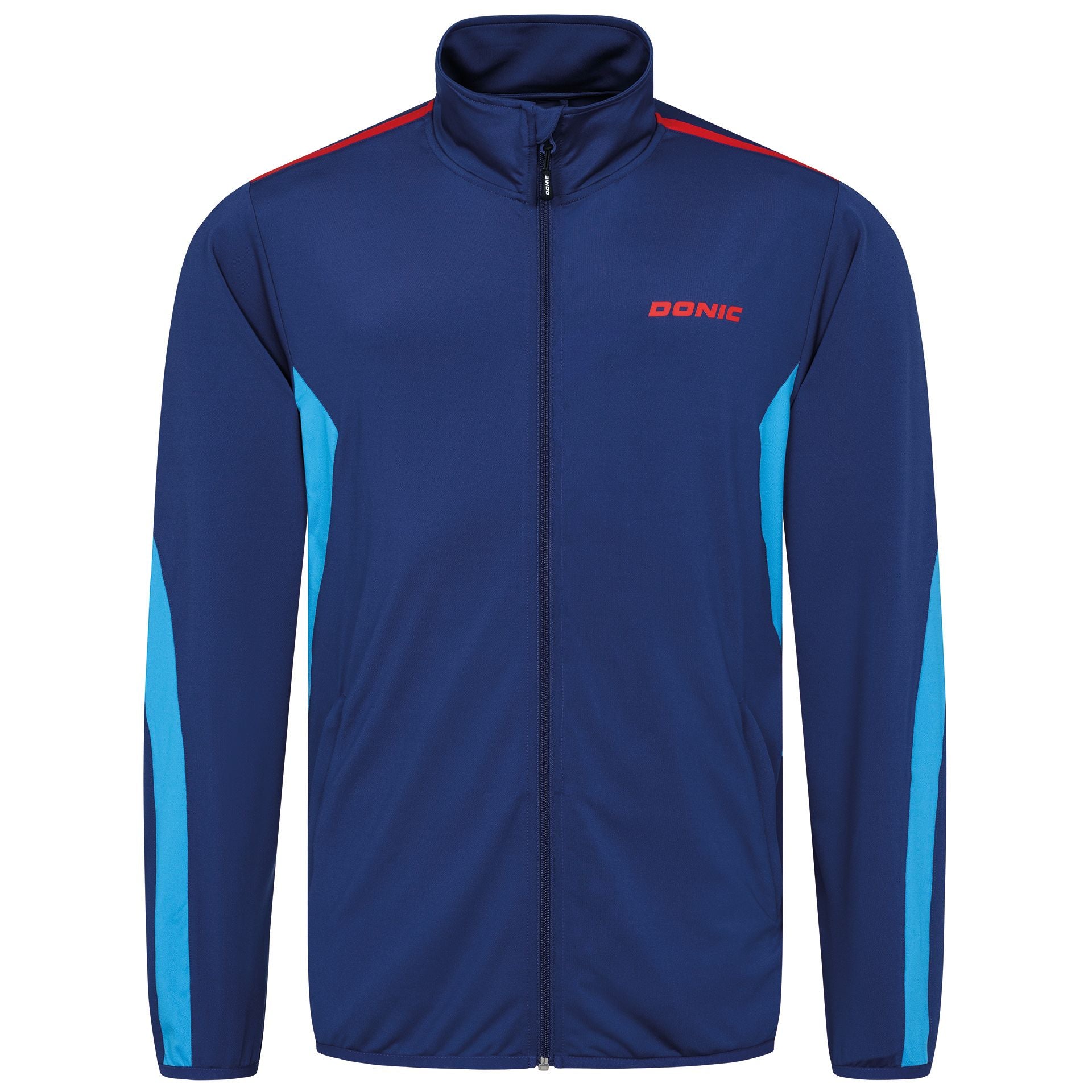 Donic Tracksuitjacket Averis navy/cyan/red